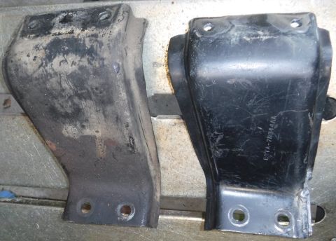 1992 Ford Bronco - Modified the right upper perch.