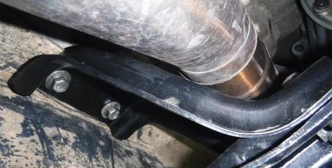 1992 Ford Bronco - FYI: I trimmed a little more than needed off the top of the right upper perch. Everything lines up nicely and it has more of a gap to the e…