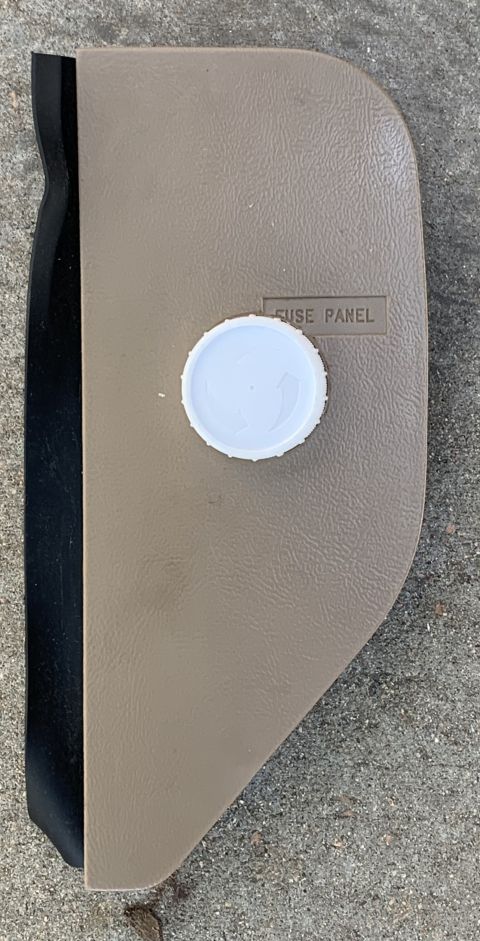 2002 Ford Ranger - Front side modified fuse panel cover