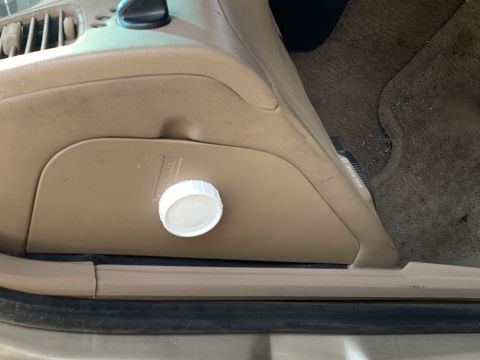 2002 Ford Ranger - Installed modified fuse panel cover