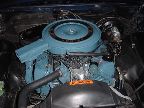 1969 Mercury Marquis - Cleaned engine a bit