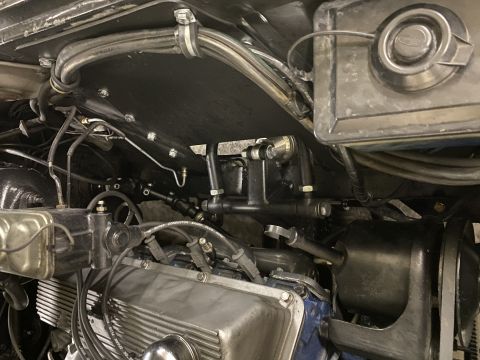1940 Ford Coupe - Engine compartment-driver side