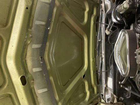 1940 Ford Coupe - Hood-underside