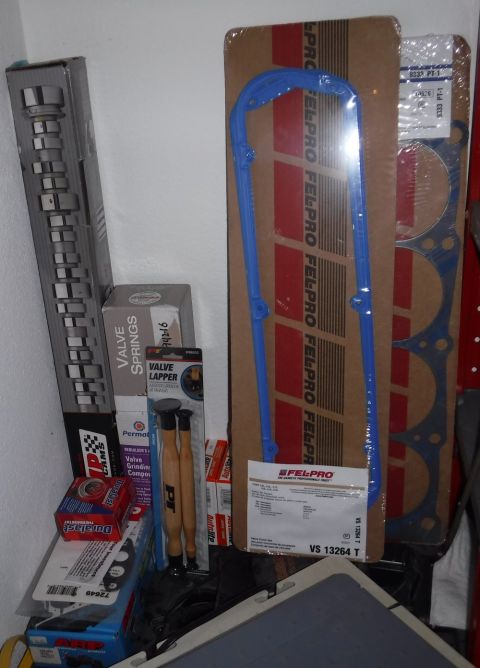 1992 Ford Bronco - The supporting parts stash has grown significantly as porting nears completion.