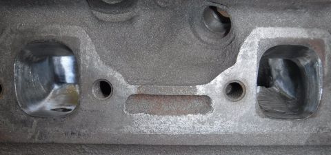 1992 Ford Bronco - Exhaust ports.