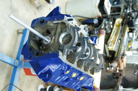 1979 Ford Bronco - Had block machined, decked with BHJ fixturing, bored &honed .030 with torque plate, and the mains line honed.