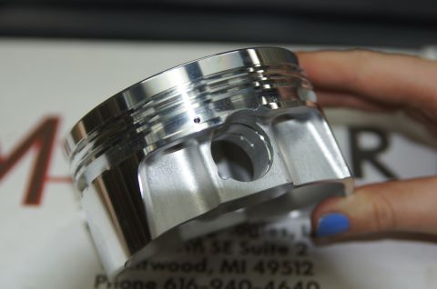1979 Ford Bronco - CP pistons for our new shortblock.