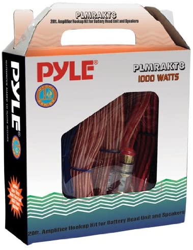 1996 Ford Bronco - This is a Pyle PLMRAKT8 amplifier hookup kit for car audio systems.
