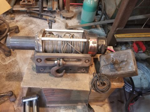 1990 Ford Bronco - Old Warn Winch
