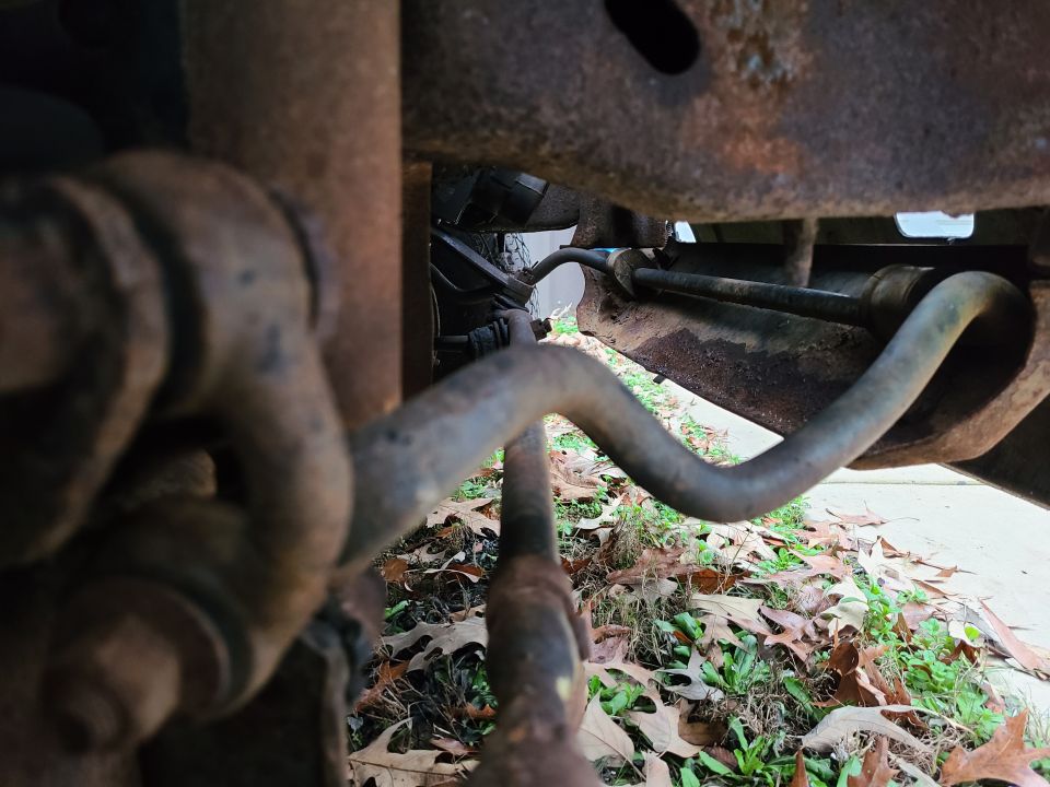 Front sway bar on a '95 F150XLT 4.9L 5sp 4WD 133"WB