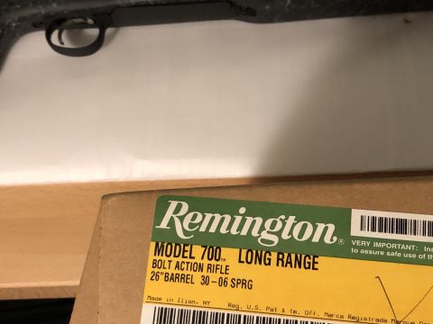 1995 Mercury Grand Marquis - The image shows a box for a Remington Model 700 rifle, not a 1995 Mercury Grand Marquis.