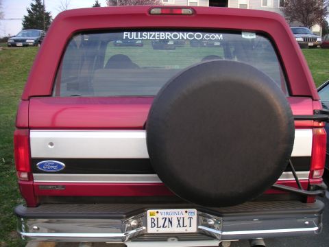 1994 Ford Bronco - Big decal, 28 inches long