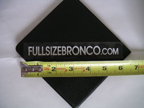 1994 Ford Bronco - small decal, 6 inches long