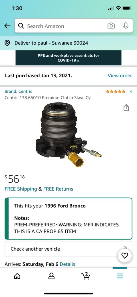 2008 Ford Focus - This is a Centric Premium Clutch Slave Cylinder, part number 138.65010.