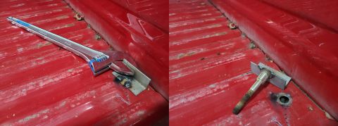 1997 Ford F-250 - Only one of the bed bolts spun. I'll try to add splines to the bolt before I put it back in. [url=https://www.supermotors.net/registry/medi…