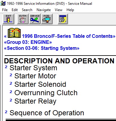1983 Ford Bronco - These are the names of the components of the '92-96 starter system. See also: [url=https://www.supermotors.net/registry/media/828671] https…