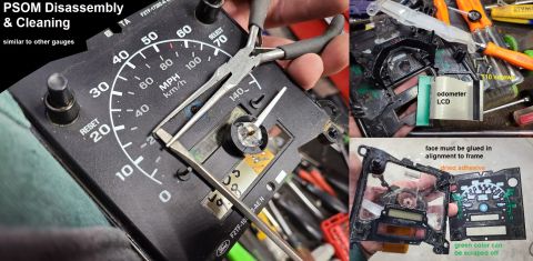 1983 Ford Bronco - PSOM Disassembly & Cleaning [url=https://modulemechanics.com/product/f4uf-10d922-ba-replacement-lcd-for-1992-1997-ford-psom-odometer-screen…