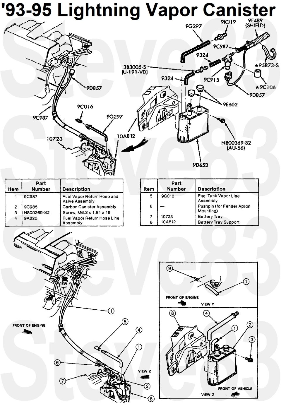 '93-95 Lightning Evaporative Emissions