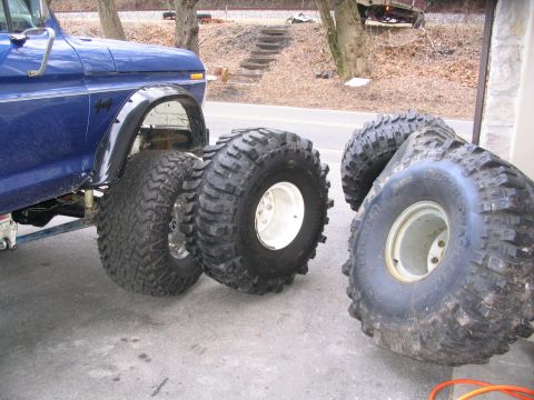 1979 Ford Bronco - I thought the 39's looked "normal".