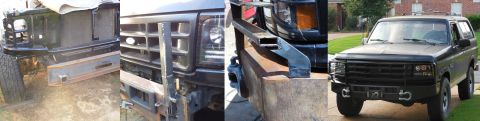 1983 Ford Bronco - A solid bumper starts at the frame. A solid grill guard does, too. [url=https://www.supermotors.net/registry/media/1056125] https://www.sup…