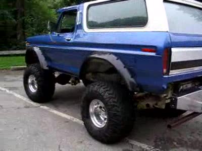 1979 Ford Bronco - New sneaks, idleing. 10 seconds