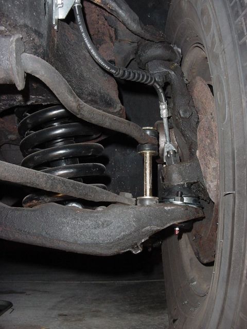 1969 Mercury Marquis - New Moog Ball Joint on Driver's side.