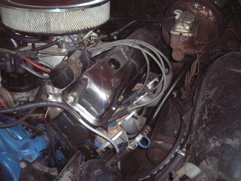 1967 Ford Galaxie - Another shot of the headers.