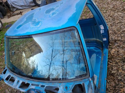 1995 Ford F-150 - 1995 F-series Standard Cab with windshield IF THE IMAGE IS TOO SMALL, click it. KE - Lapis Blue Metallic CC LA - Royal Blue Metallic CC (mi…