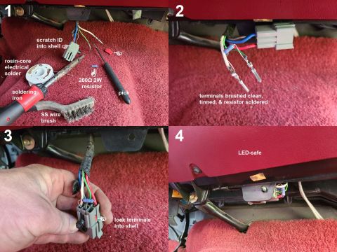 1983 Ford Bronco - Brake LED Resistor IF THE IMAGE IS TOO SMALL, click it. Since there are many other systems (ABS, cruise, electronic automatic transmission.…