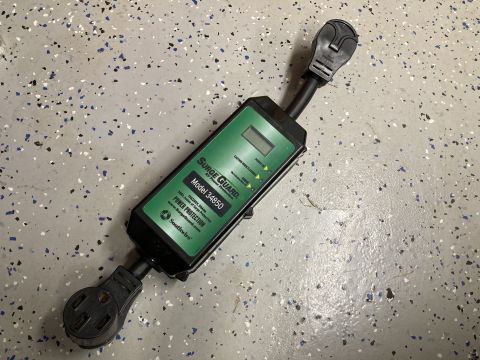 2015 Ford F-550 - This Surge Guard Model 34850 is a power protection device, not a vehicle part.