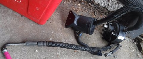 1992 Ford Bronco - Astro remote reservoir Saginaw pump, to eventually replace the canned ham one currently in the truck, should I go hydroboost.