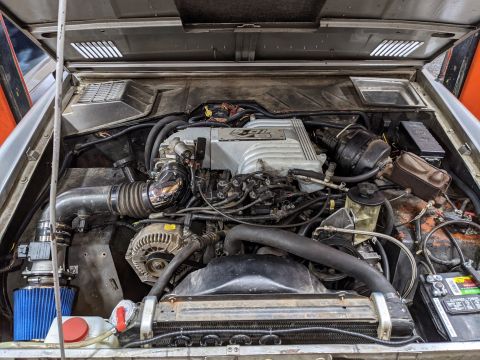 1973 Ford Bronco - Nearly finished. We were going to keep the A/C lines for potential future use but we're going to yank them since they clutter things up. A…