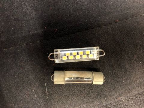1978 Ford Bronco - stock vs led