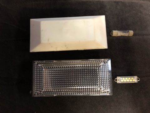 1978 Ford Bronco - stock vs led