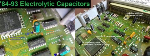 1983 Ford Bronco - Electrolytic capacitors are known to leak & fail causing a wide variety of symptoms in EFI trucks up to 1993, but most commonly fuel pump r…