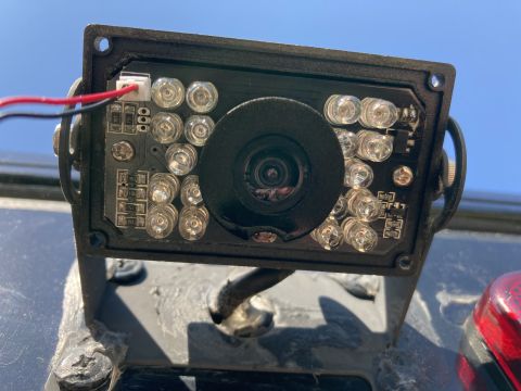 2015 Ford F-550 - A close-up view of a surveillance camera system, likely for security or monitoring purposes.