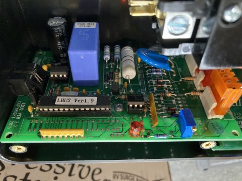 2015 Ford F-550 - Electronic circuit board with visible components and wiring.