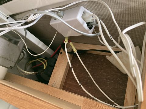 2015 Ford F-550 - Drop down bed wiring