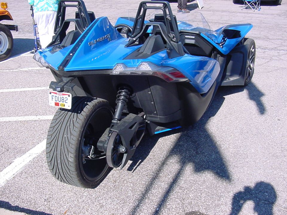 Rearview of the Slingshot
