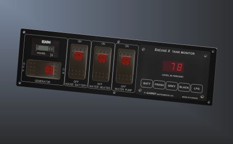 2015 Ford F-550 - Proposed replacement panel with populated slots.