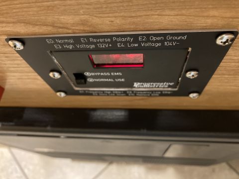2015 Ford F-550 - This is a Progressive Industries EMS-HW30C surge protector, not a 2015 Ford F-550.