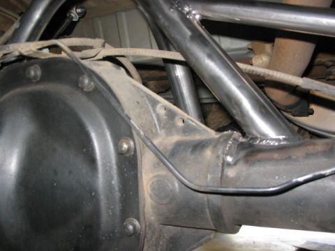 1995 Ford Bronco - General idea with this truss is support right at the tube press fit to diff, with strong tie in support to diff at the pinion. So, the cent…