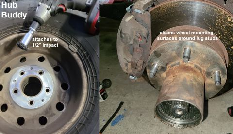 1983 Ford Bronco - These trucks are notorious for warping rotors, so clean the wheel mounting surfaces before torquing the lug nuts. The best tool is 3M 07547…