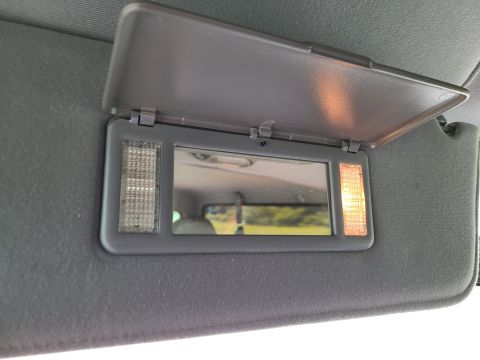 1995 Ford Bronco - The driver's vanity lamps are intermittent. As I removed & installed the lenses to check the bulbs, they'd go off & on. Both seem to be wor…