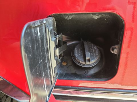 1995 Ford Bronco - The factory fuel cap tether is broken. Supply & install used OE tether $10 (not recommended) Supply & install new shorter Ford tether $15 S…