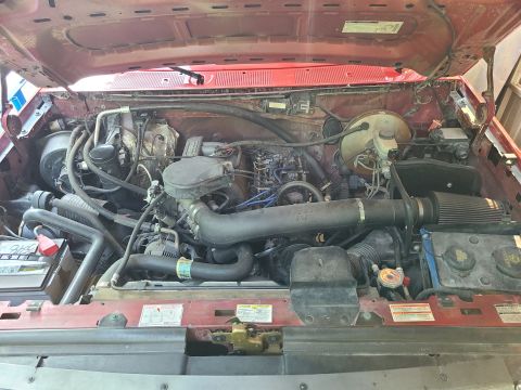1995 Ford Bronco - This K&N 57-2542 FIPK is supplying hot air to the engine, which is less-efficient than the factory filter box & tubes. A K&N filter also re…