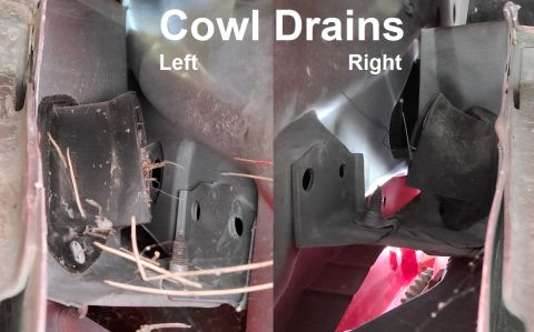 1995 Ford Bronco - The cowl drains are not as badly clogged as most, but they do have some debris. [url=https://www.supermotors.net/registry/media/901904] htt…