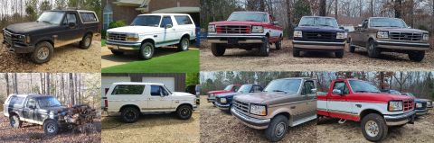 1983 Ford Bronco - The trucks I own currently that are assembled & running, as of August 2021. My [url=https://www.supermotors.net/registry/2742#album]'83(93)…