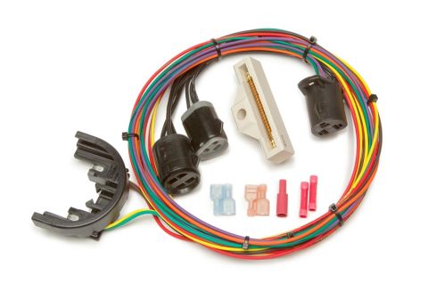 1976 Ford Bronco - Wiring harness kit includes various connectors and colored wires for automotive applications.