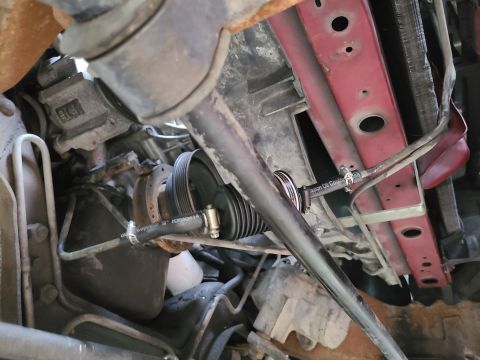 1995 Ford Bronco - A [url=https://www.amazon.com/gp/product/B000C8T99S]5/16" magnetic inline filter was added to the ATF cooler loop, as recommended by F…